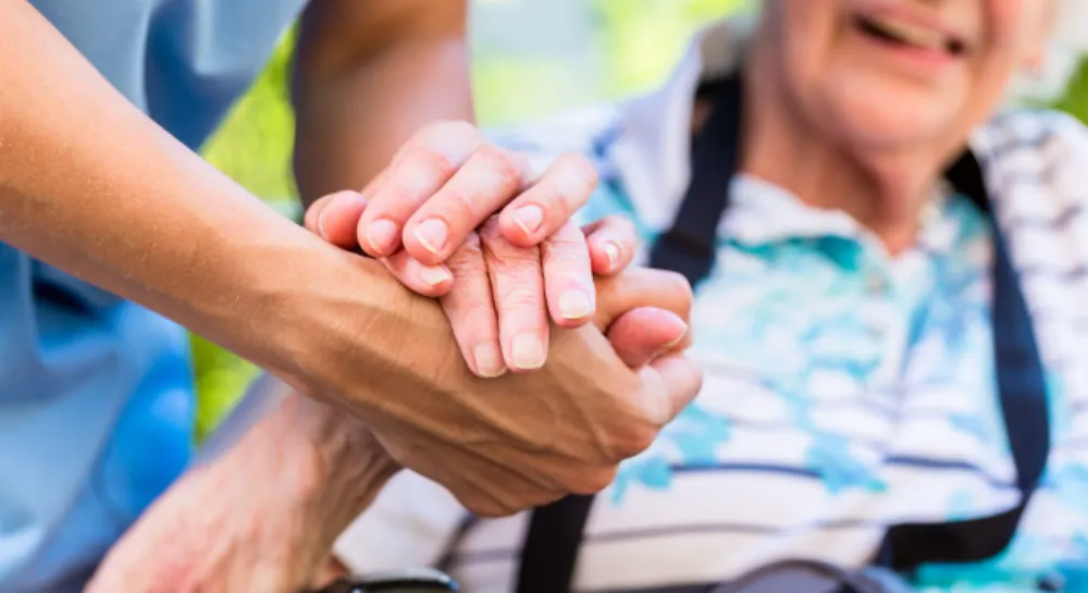 Community care team supporting people to live well at home